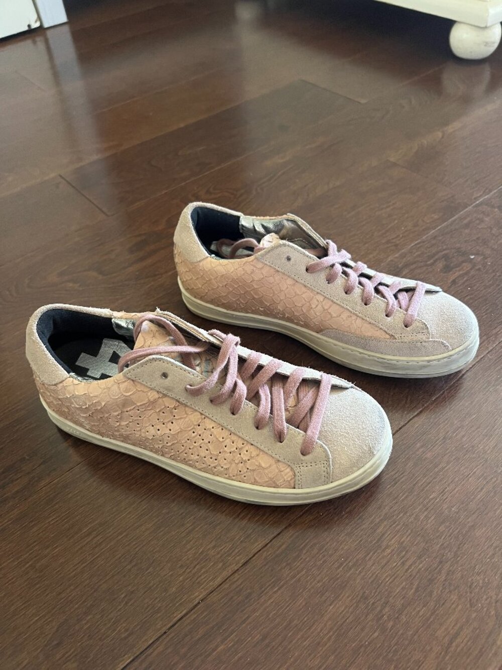 P448 pink sneakers